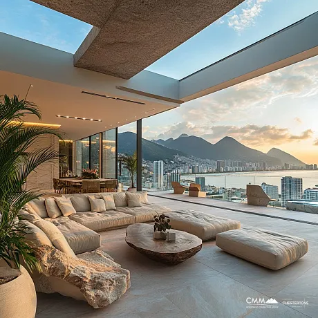 Luxuriöses Penthouse, Royal View Resort & Spa City